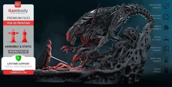 Alien Queen Vs Darth Vader Repack