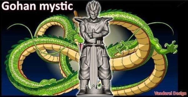 Mystic Gohan Chess Piece