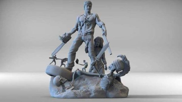 Army Of Darkness Statue