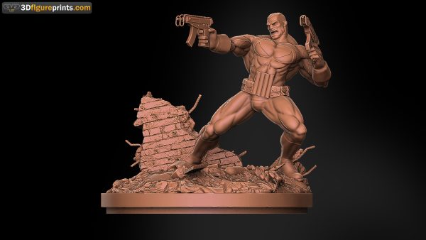 Wolverine Punisher Diorama