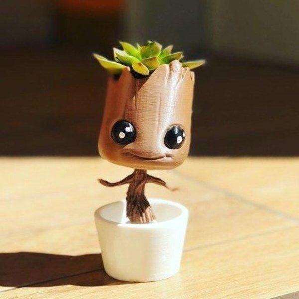 Groot Baby Cartoon Pot