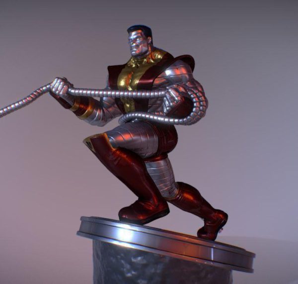 Colossus X Men Cable Diorama