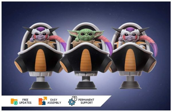 Child Yoda Child Frieza Mandalorian