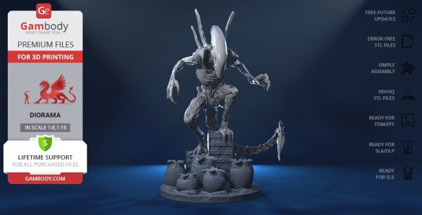 Alien With Eggs