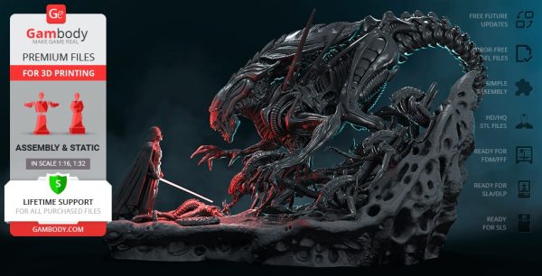 Alien Queen Vs Darth Vader