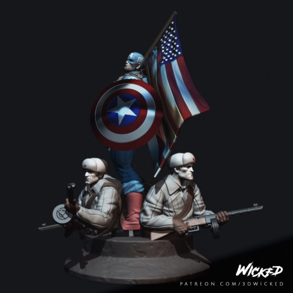 Captain America Living Legend