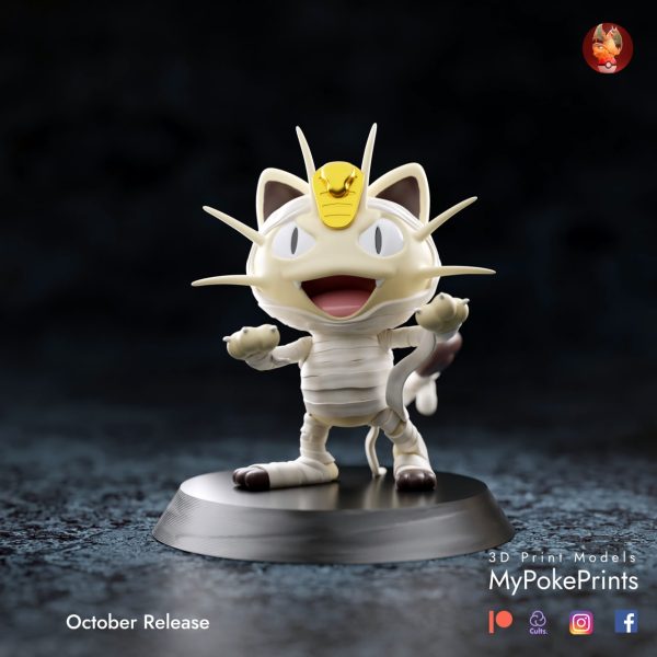 Mypokeprints Halloween Meowth