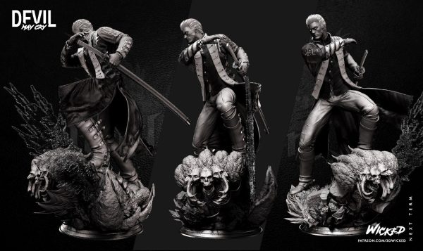 Vergil Statue Devil May Cry